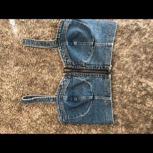 Denim Crop Top!!